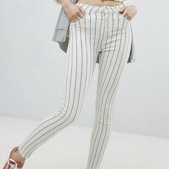 Bershka Jeans Bershka Stripe Denim Jean Poshmark
